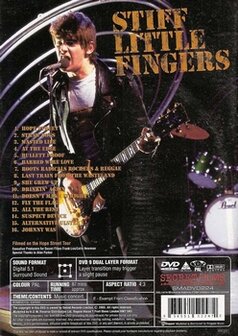 DVD Stiff Little Fingers - Handheld &amp; Rigidly Digita