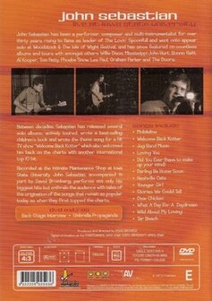 DVD John Sebastian Live at Iowa State University