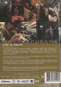Muziek DVD - Musica Cubana Live in Tokyo