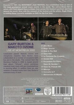 Jazz DVD Gary Burton and Makoto Ozone