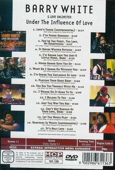 Muziek DVD - Barry White - Under The Influence Of Love