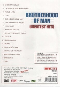 Muziek DVD - Brotherhood Of Man - Greatest Hits