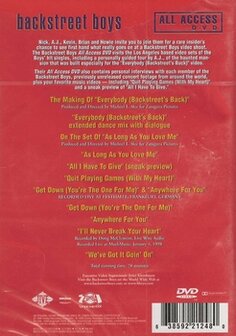 Backstreet Boys DVD - All Access