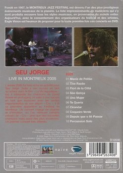 DVD Seu Jorge Live at Montreux 2005