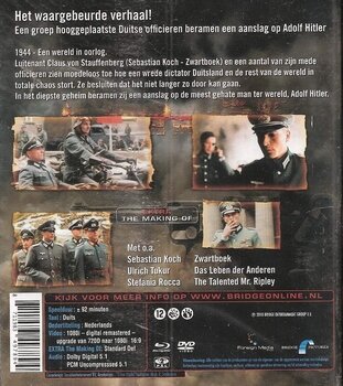 Oorlogsfilm Blu-ray - Operation Valkyrie