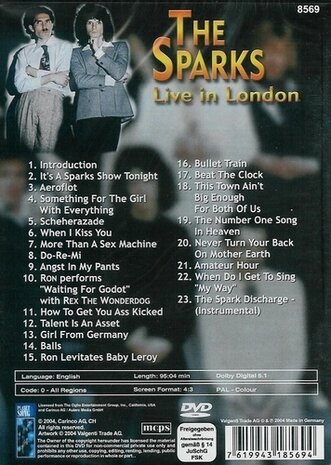 Muziek DVD - The Sparks