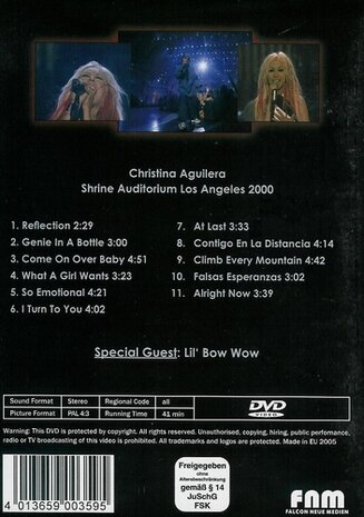 Muziek DVD - Christina Aguilera