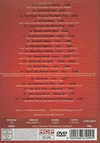 Muziek DVD - Creedence Clearwater Revival Travelin
