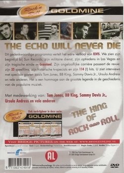 Muziek DVD - Elvis The Echo will never Die