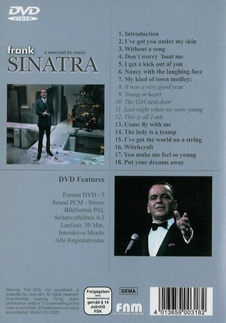 Muziek DVD - Frank Sinatra