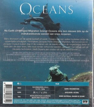Documentaire Blu-Ray - Oceans