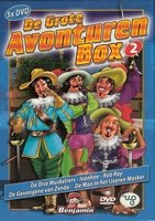 Tekenfilm DVD box - De Grote Avonturen Box 2 (5 DVD)